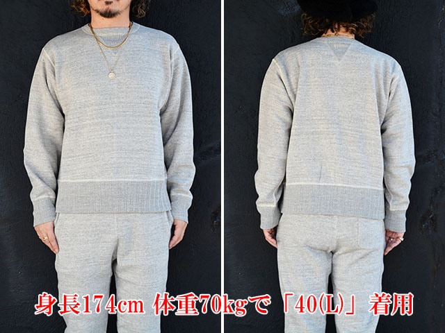 cottonページ 全3色【FULLCOUNT/フルカウント】「Double V Set in Sleeve Mother
