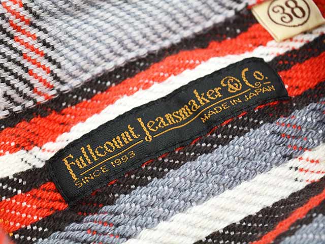 FULLCOUNT/フルカウント】2025AW「Original Cotton Check Flannel Work