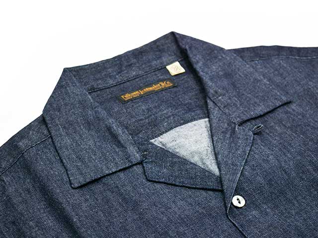FULLCOUNT/フルカウント】2026SS「Denim Open Collar S/S Shirt/デニム