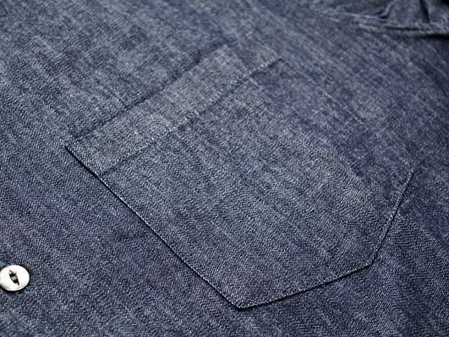 FULLCOUNT/フルカウント】2026SS「Denim Open Collar S/S Shirt/デニム
