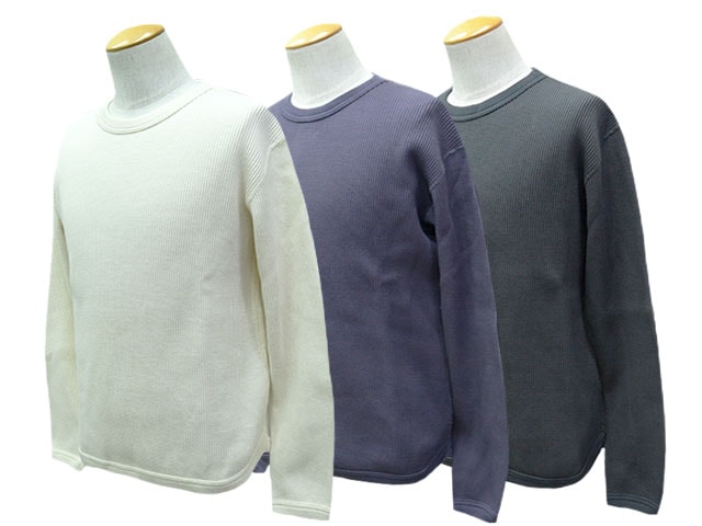 全3色【FULLCOUNT/フルカウント】2026AW「Heavy Weight Waffle L/S Tee