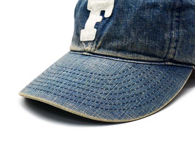 全2色【FULLCOUNT/フルカウント】「6 Panel Denim Baseball Cap