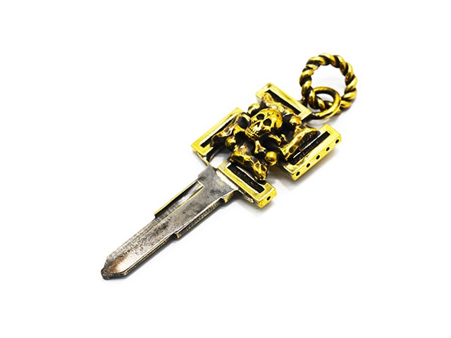 galcia/ガルシア】「W.MANJI&SKULL CROSS BONES Custom Key