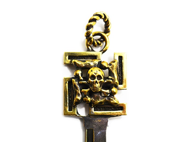 galcia/ガルシア】「W.MANJI&SKULL CROSS BONES Custom Key