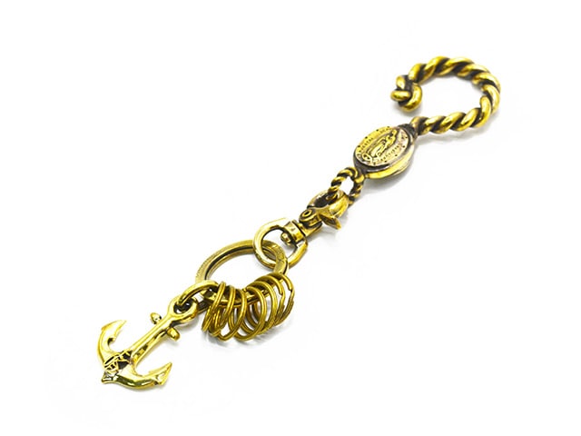 galcia/ガルシア】「Our Lady of Guadalupe Brass Key Holder