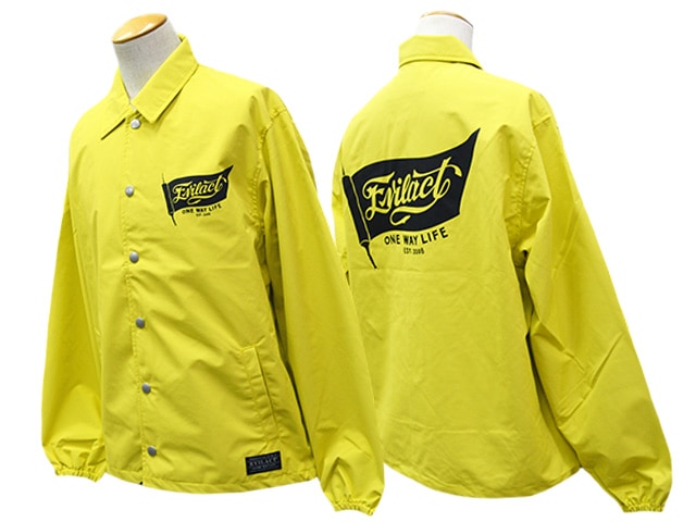 全3色【EVILACT/イーブルアクト】2026AW「FLAG 2LAYER COACH JACKET