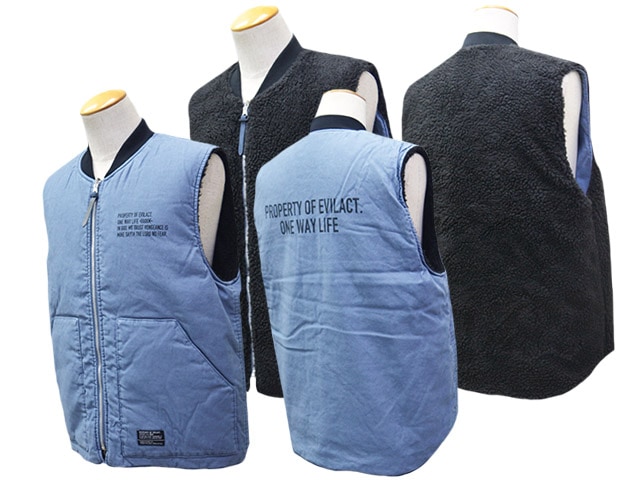 全3色【EVILACT/イーブルアクト】2026AW「CODE RV VEST/コード