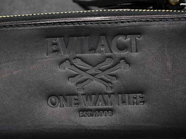 EVILACT/イーブルアクト】×【AWAKE/アウェイク】「Leather Long Wallet