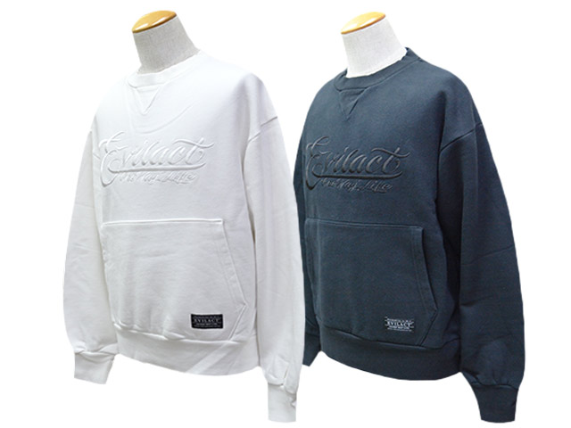全2色【EVILACT/イーブルアクト】2025AW「Heavy Sweat Crew/ヘビー