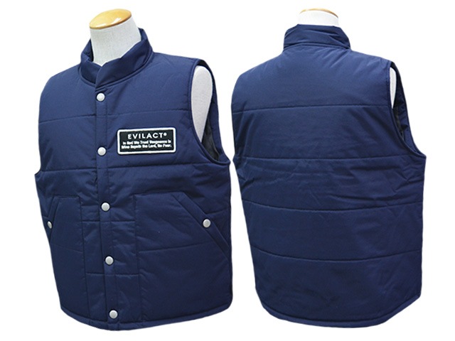 全3色【EVILACT/イーブルアクト】2025AW「2Layer PD Vest/2レイヤーPD