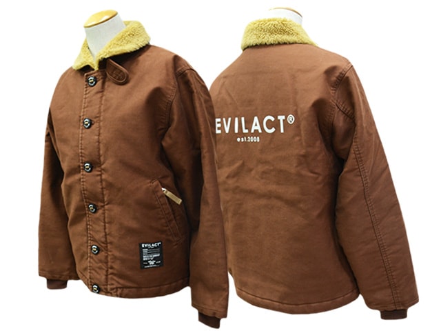 全3色【EVILACT/イーブルアクト】2025AW「MC Deck Jacket/MCデッキ