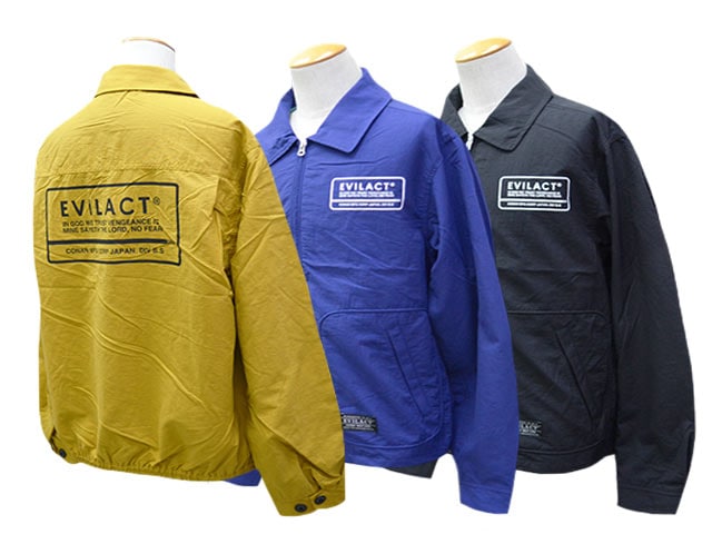 全3色【EVILACT/イーブルアクト】2026SS「DRIZZLER JACKET/ドリズラー