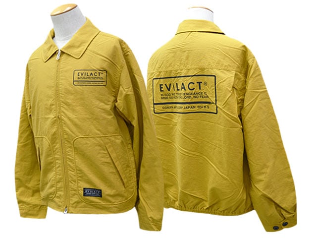 全3色【EVILACT/イーブルアクト】2026SS「DRIZZLER JACKET/ドリズラー