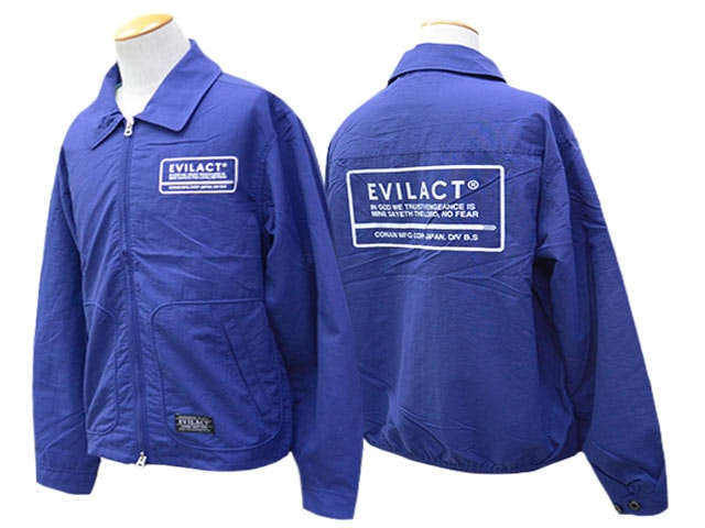 evilactイーブルアクト26ssダービージャケット新品未使用ネイビーXL EVILACT DERBY JKT navy | EVILACT (イーブルアクト）Official Site