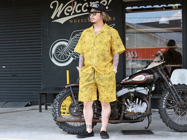 全2色【EVILACT/イーブルアクト】2026SS「SPIDERWEB S/S Shirts