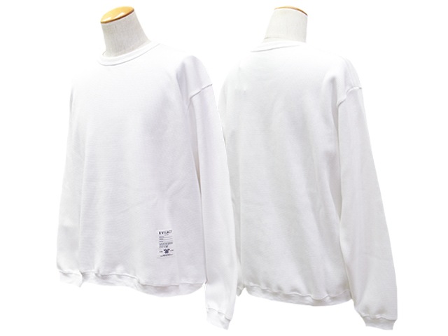 全3色【EVILACT/イーブルアクト】2026AW「Waffle L/S Tee/ワッフル
