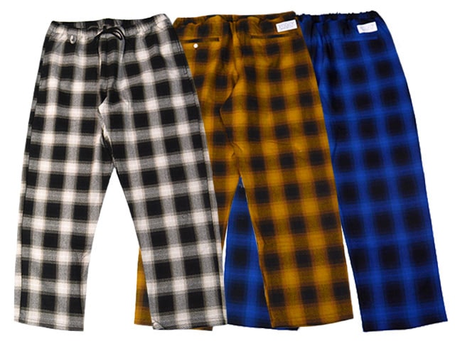 全3色【EVILACT/イーブルアクト】2026SS「CHECK 261 PANTS/チェック261