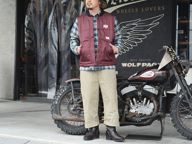 全2色【HWZN BROSS/ハウゼンブロス】2026SS「DIRT TRACK Nylon Vest