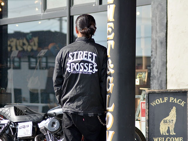 【HWZN BROSS/ハウゼンブロス】×【RULER/ルーラー】2023AW「SP Plaque Coach Jacket”STREET  POSSE”/SPプラークコーチジャケット