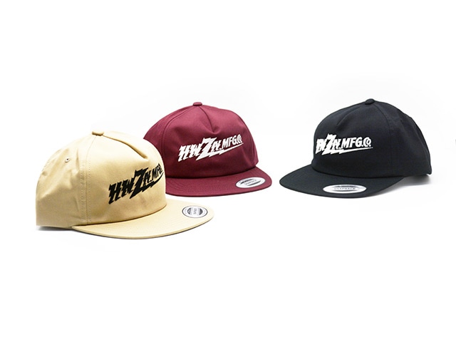 全3色【HWZN BROSS/ハウゼンブロス】2026AW「Lightning Logo Snapback