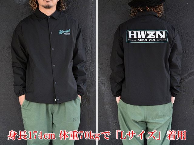 HWZN BROSS/ハウゼンブロス】2025AW「Shadow Script Coach Jacket