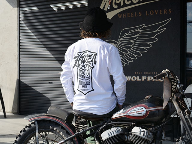 全2色【HWZN BROSS/ハウゼンブロス】2025AW「Emblem L/S Tee