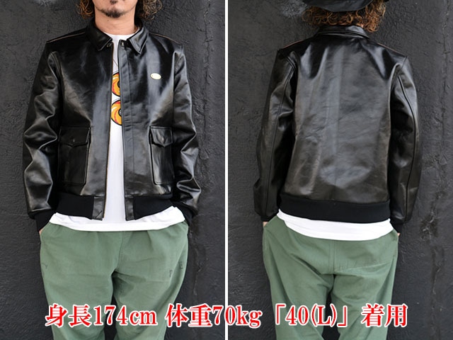 hwznbross ハウゼンブロス　レザージャケット HWZN BROSS/ハウゼンブロス】2025AW「TYPE A-2 HWZN.MFG.CO. Flight