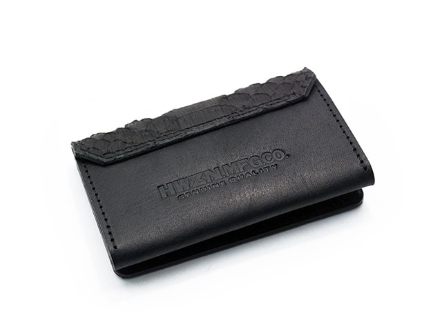 HWZN BROSS/ハウゼンブロス】「Pythone Leather Card Case/パイソン