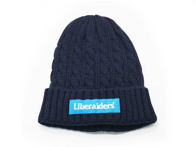 全4色【Liberaiders/リべレイダース】2025FW「Cable Knit Cap/ケーブル
