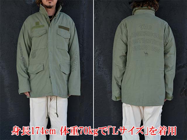 Liberaiders/リべレイダース】2025FW「Hand Writing Print M65 Jacket