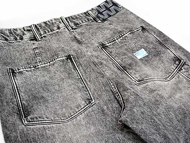 全2色【Liberaiders/リべレイダース】2026SS「DAMAGED DENIM SARROUEL
