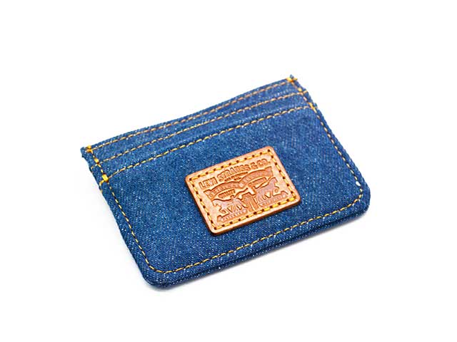 デニム小物入れ LEVI'S/リーバイス】「Denim Card Case/デニムカードケース」(0020B