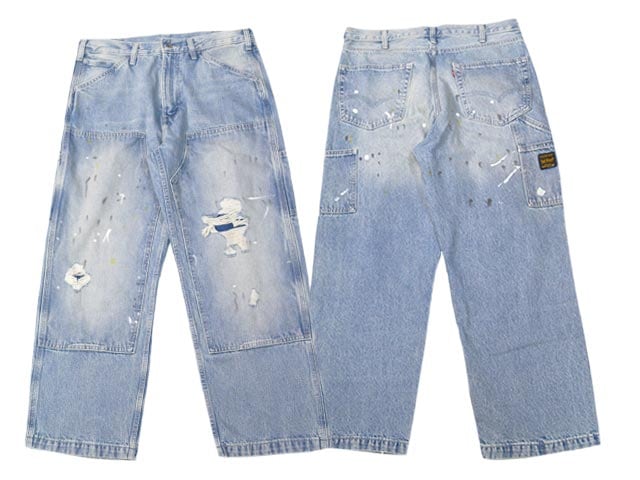 Levi's 568 ダブルニー　LOOS ストレートW30 L32 LEVI'S/リーバイス】「568 Loose Straight Double Knee/568ルーズ