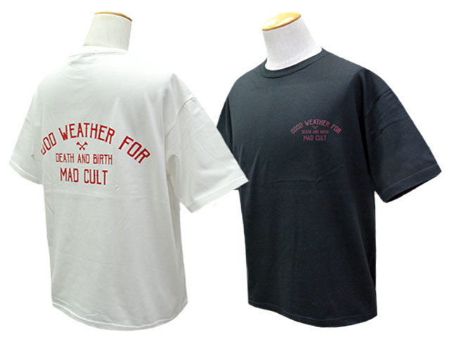 全2色【MAD CULT/マッドカルト】「GWDB Big Silhouette Tee/GWDBビッグ