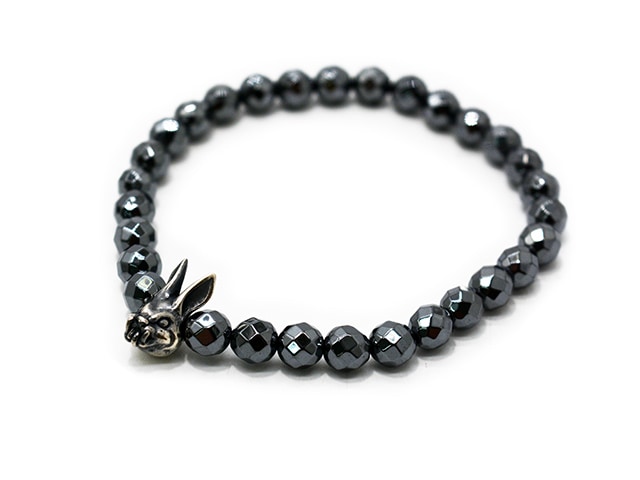 MAD CULT/マッドカルト】「Evil Rabbit Stone Bracelet”Cut