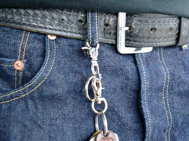 MAD CULT/マッドカルト】「Finger Bone Clip”Pyramid Ring”/フィンガー