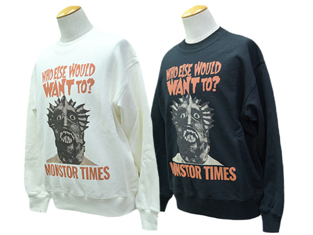全2色【MONSTOR TIMES/モンストアタイムズ】2025AW「MONSTOR GREETING