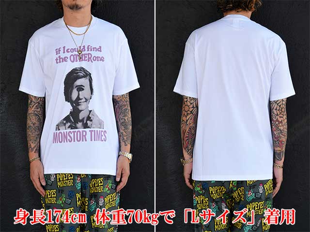 全2色【MONSTOR TIMES/モンストアタイムズ】2025SS「MONSTOR GREETING