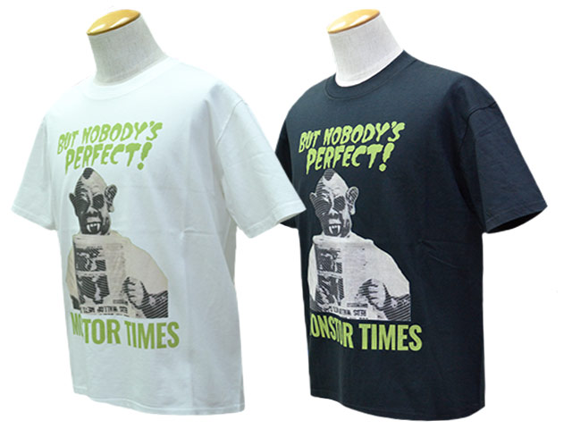 全2色【MONSTOR TIMES/モンストアタイムズ】2025SS「MONSTOR GREETING