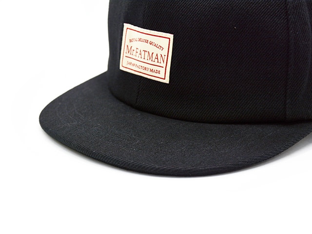 Mr.FATMAN/ミスターファットマン】2024SS「Flatup Cap/フラット