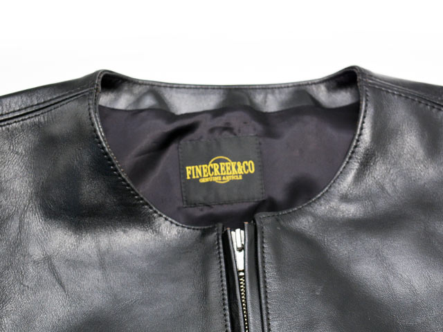 全2色【FINE CREEK&CO/ファインクリークアンドコー】「Collarless