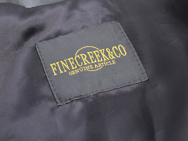 全2色【FINE CREEK&CO/ファインクリークアンドコー】「Collarless