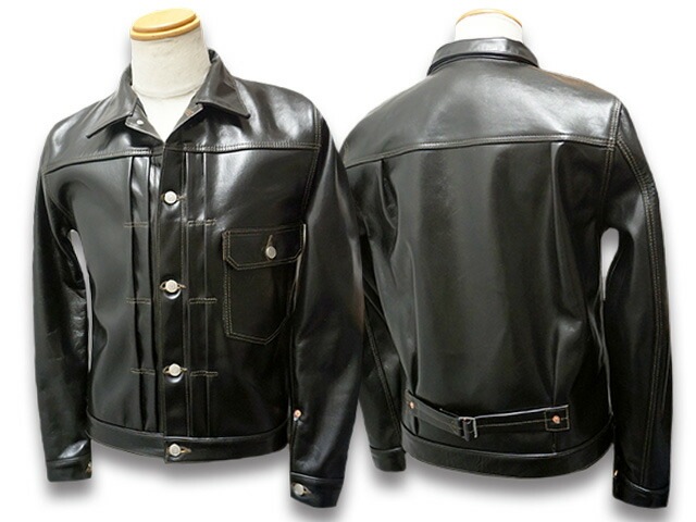 【FINE CREEK LEATHERS/ファインクリークレザーズ】「Leather  Jacket”Richmond”/レザージャケット”リッチモンド”」(FCJK001)-WOLF PACK