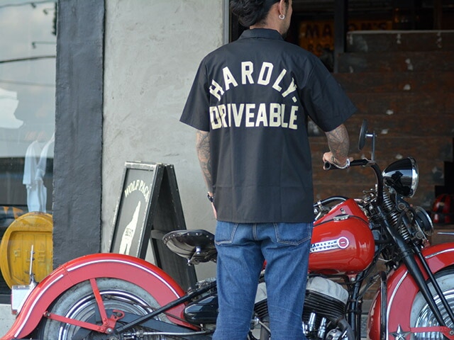 HARDLY-DRIVEABLE/ハードリードライバブル】「S/S Work Shirts