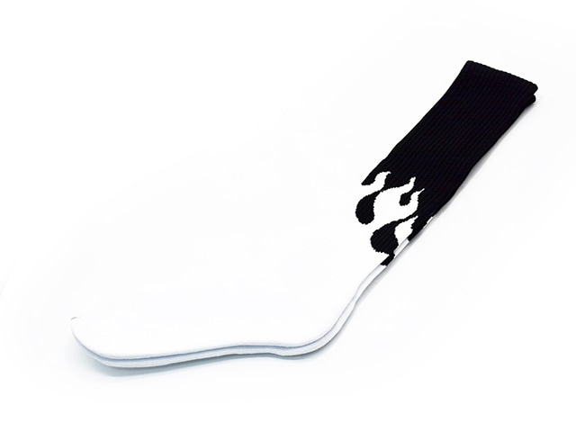 全2色【TONNY/トニー】「Long Length Pile Socks”Flames”/ロング