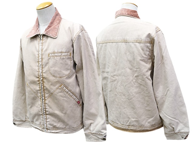 全2色【TUF-NUT/タフナッツ】「Cotton Duck Work Jacket”Aging Model