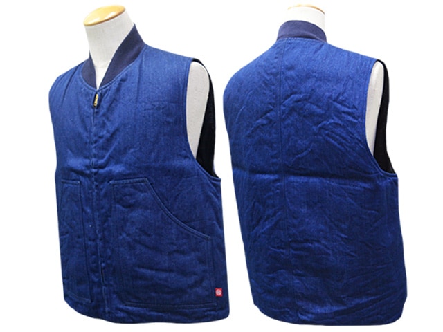 TUF-NUT/タフナッツ】「10.5oz Denim Work Vest/10.5ozデニムワーク