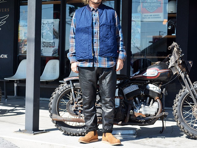 TUF-NUT/タフナッツ】「10.5oz Denim Work Vest/10.5ozデニムワーク