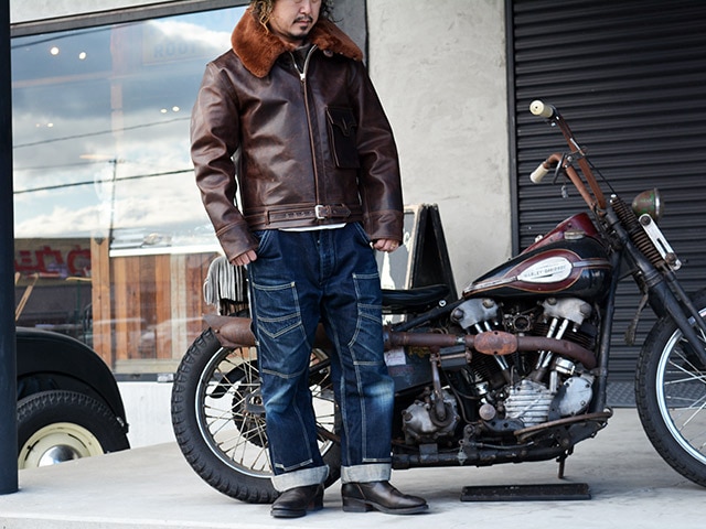 バズリクソンズ Werber レザー ジャケット B-2 36サイズ BUZZ RICKSON'S/バズリクソンズ】「Type B-2“WERBER LEATHER COAT CO