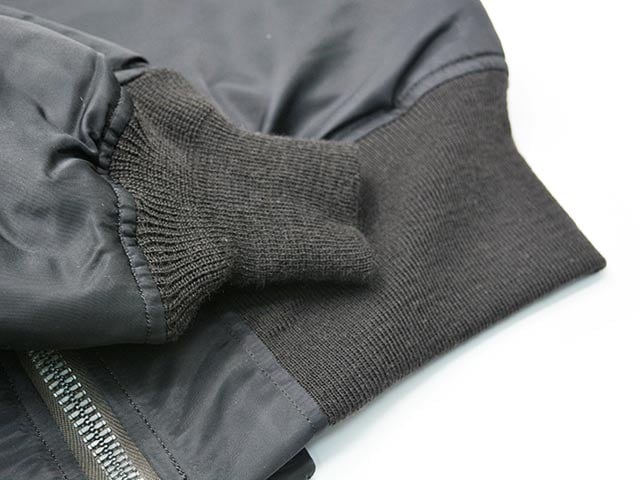BUZZ RICKSON'S/バズリクソンズ】「Type BLACK MA-1”SLENDER MODEL